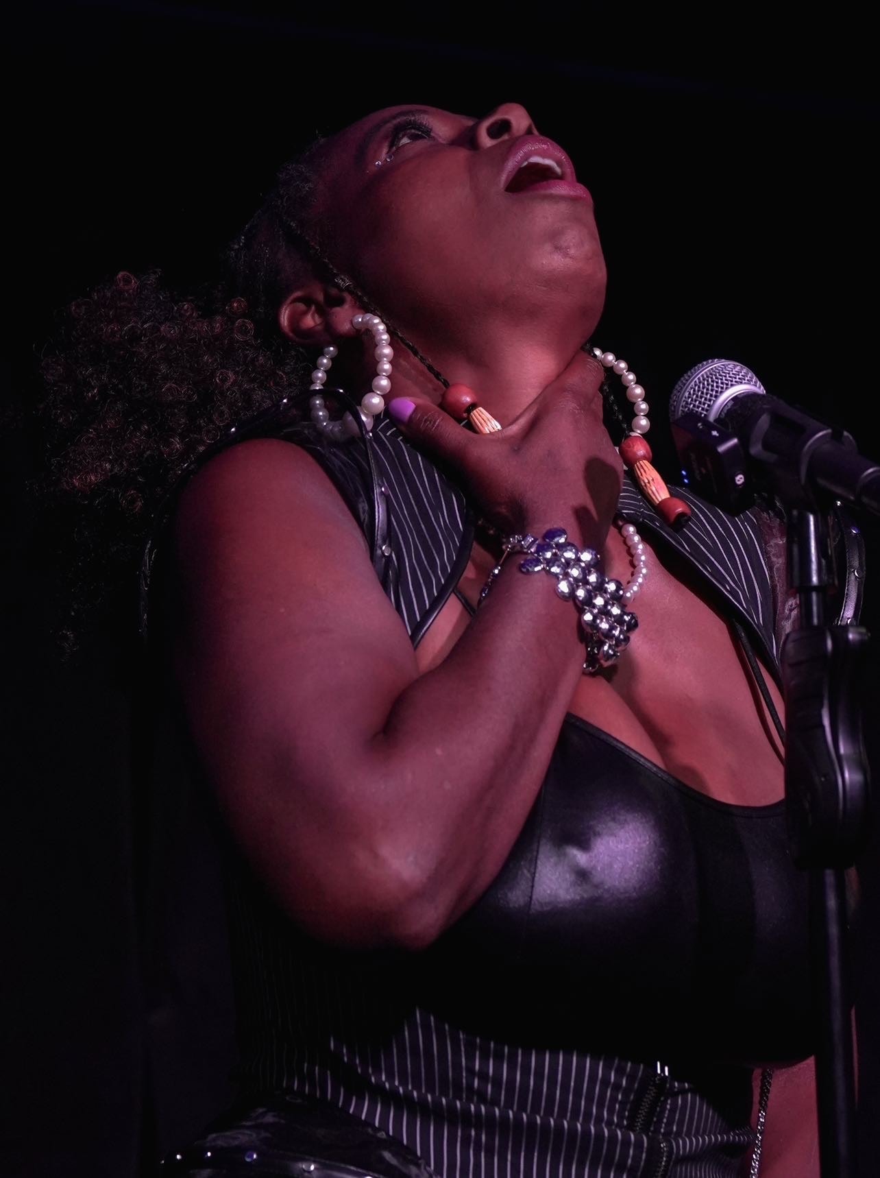 Blk Swan Poetry — spoken word artist portrait